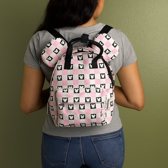 Disney Handbags - Disney Minnie or Mickey small backpack used twice.